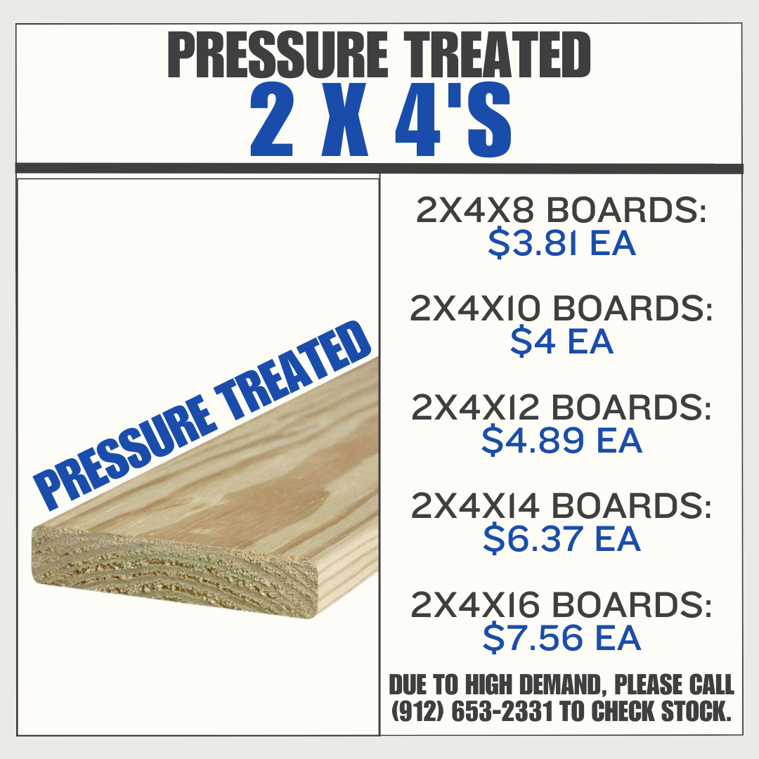 Pressure Treated Lumber