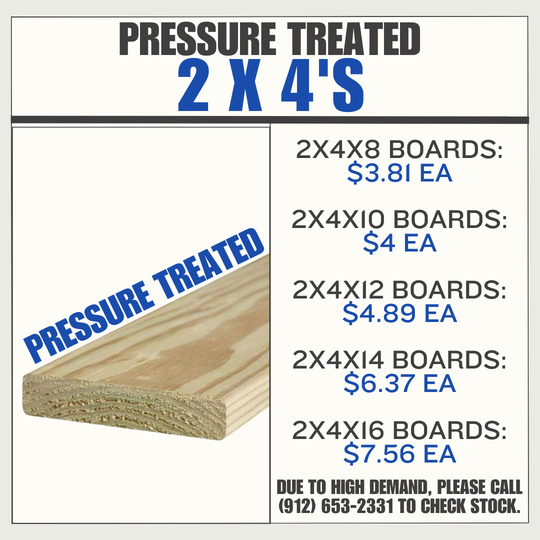 Pressure Treated Lumber