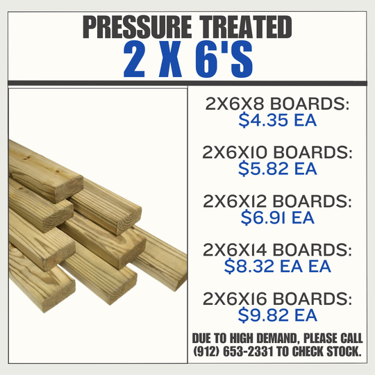 Pressure Treated Lumber