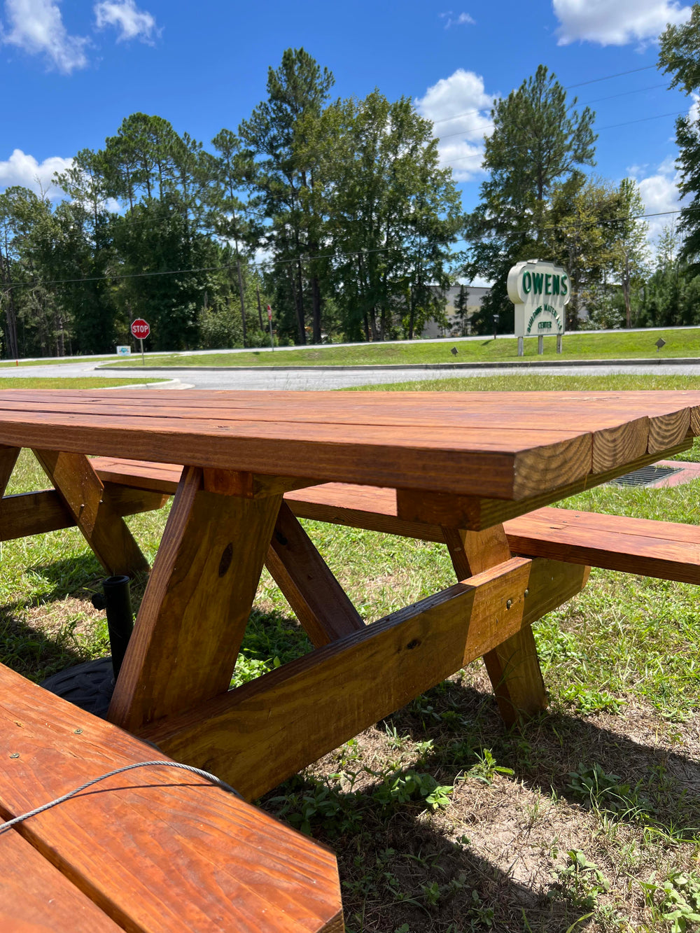 8' Southern Pine Picnic Table