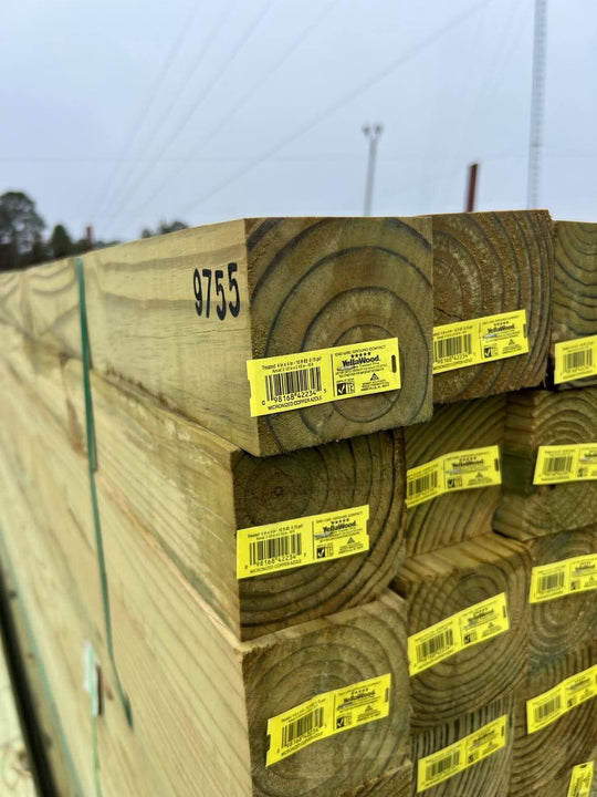 Pressure Treated 4x4x10 Lumber - $11.48 EA