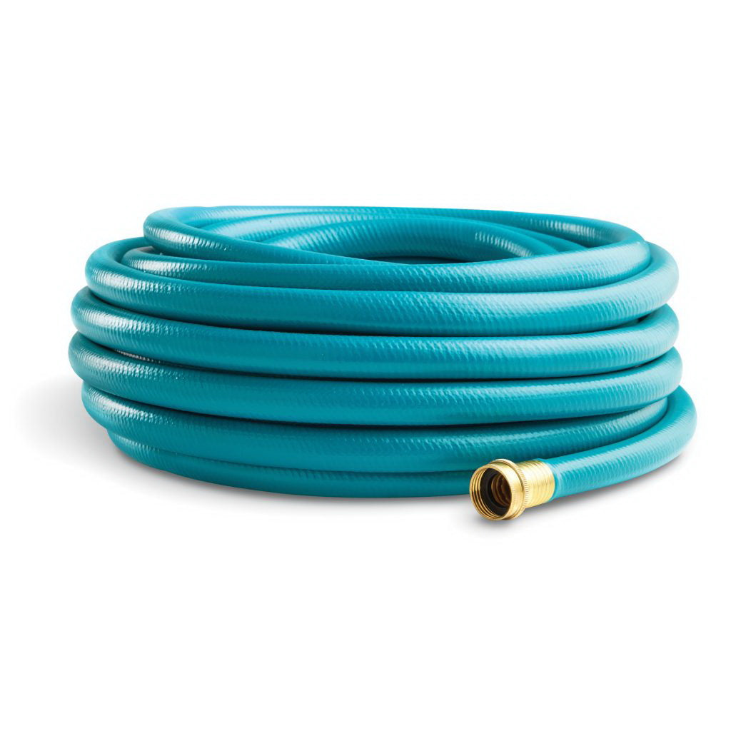 Gilmour 816251-1001 Medium-Duty Hose, 5/8 in, 25 ft L, Coupling, Vinyl, Blue