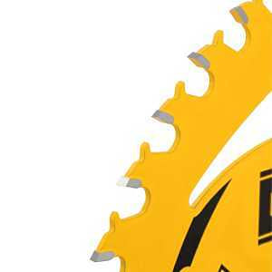 DEWALT DWA171440B10 Circular Saw Blade, 7-1/4 in Dia, 5/8 in Arbor, 40-Teeth, Tungsten Carbide Cutting Edge