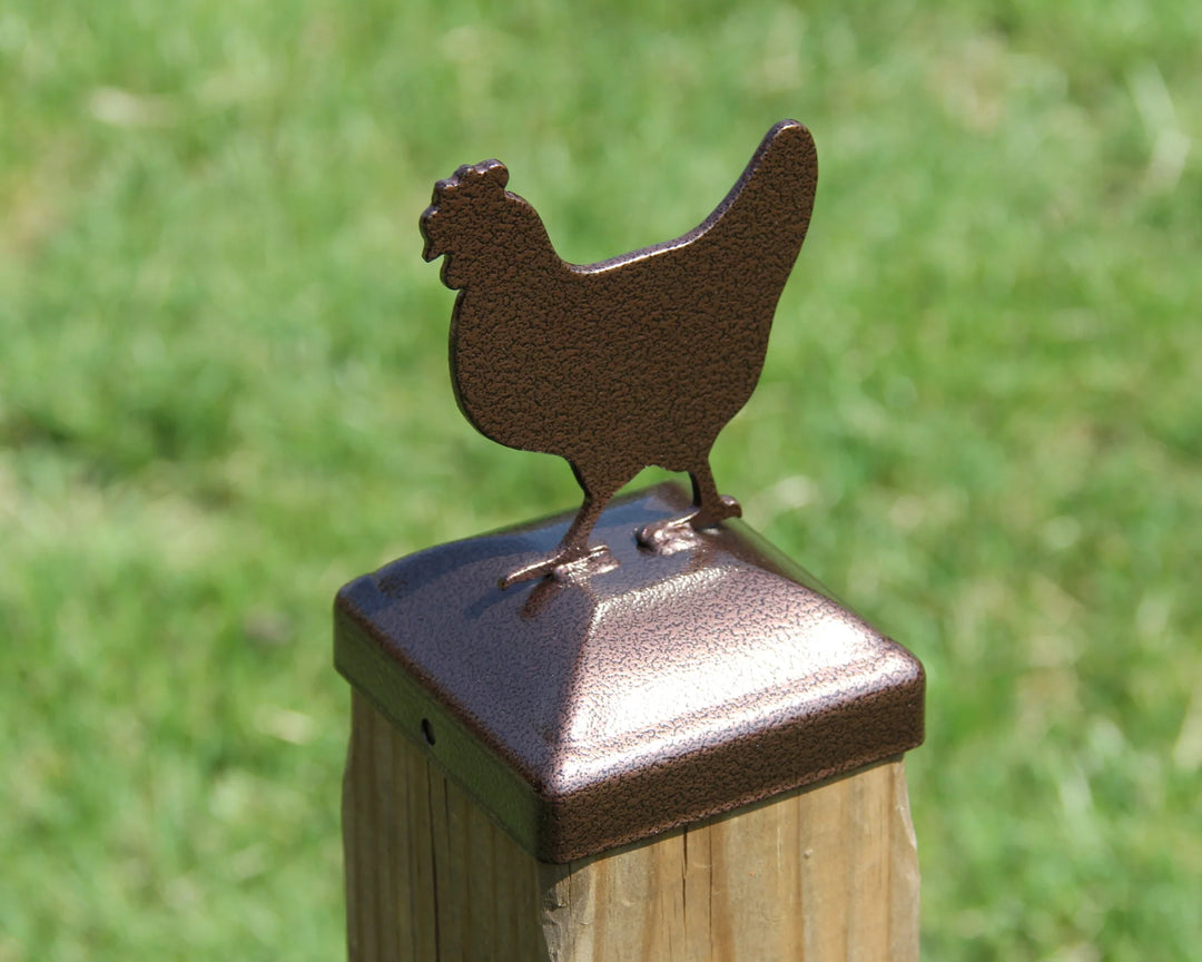 4x4 Chicken Post Cap (Fits 3.5 x 3.5 Post Size)