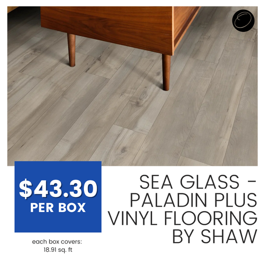 Sea Glass - Paladin Plus Vinyl Flooring by Shaw