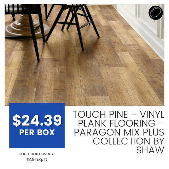 Touch Pine - Vinyl Plank Flooring - Paragon Mix Plus Collection by Shaw